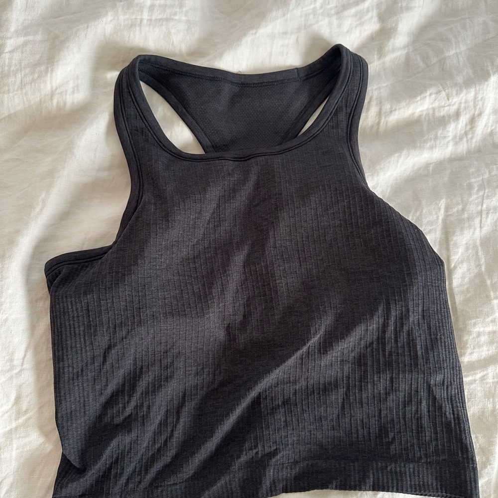 lululemon athletica Black Tank Top